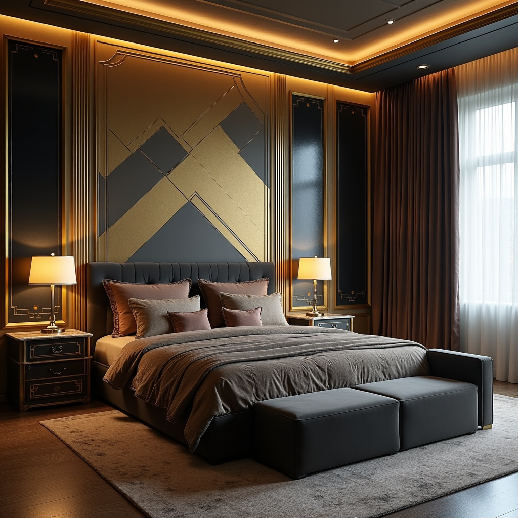 master bedroom accent wall paint ideas 8