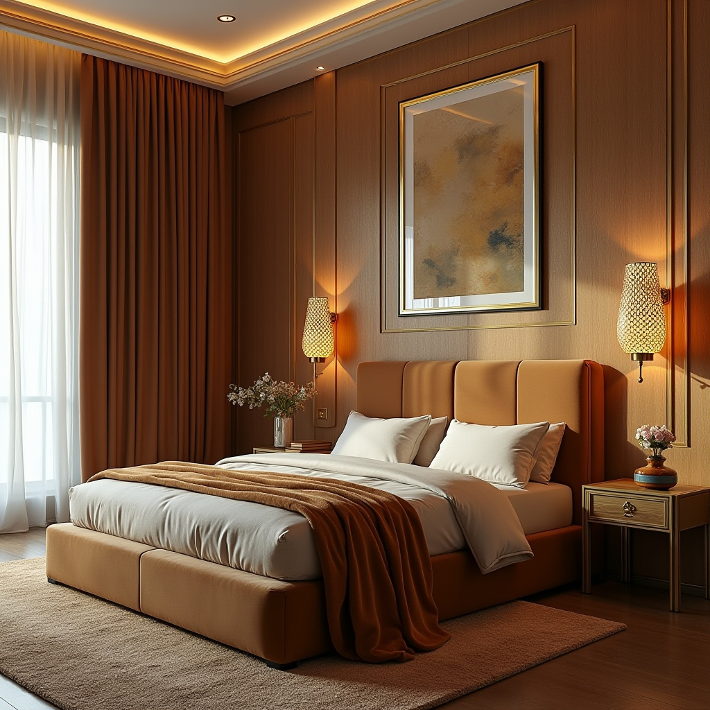 mid century modern bedroom 13