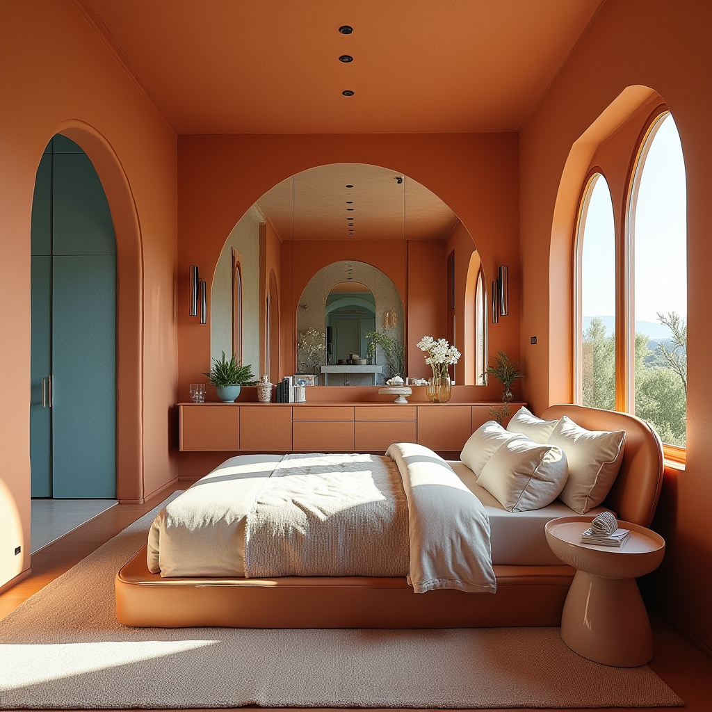 mid century modern bedroom 20