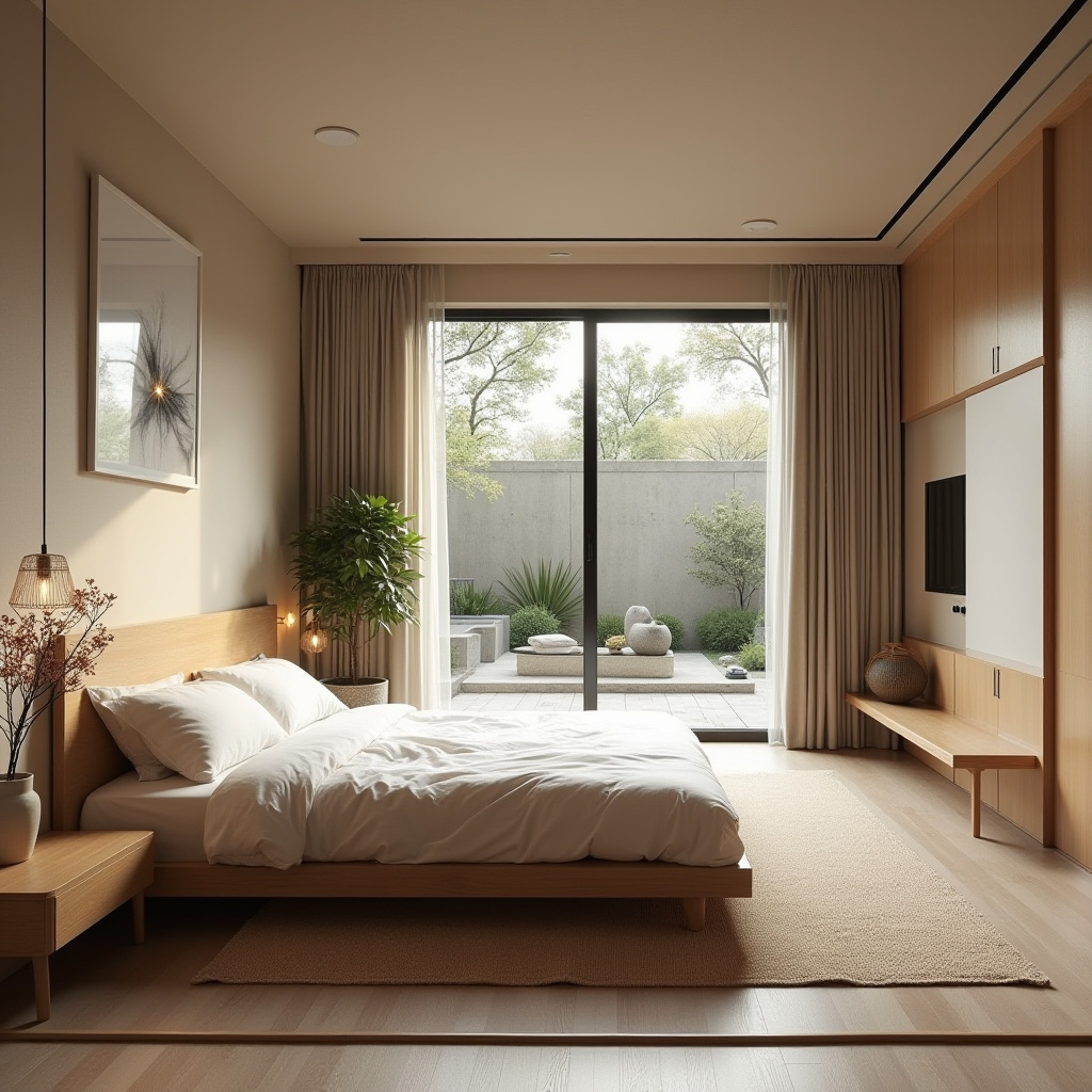 mid century modern bedroom 34