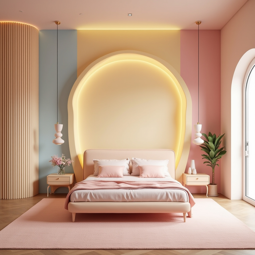 mid century modern bedroom 37