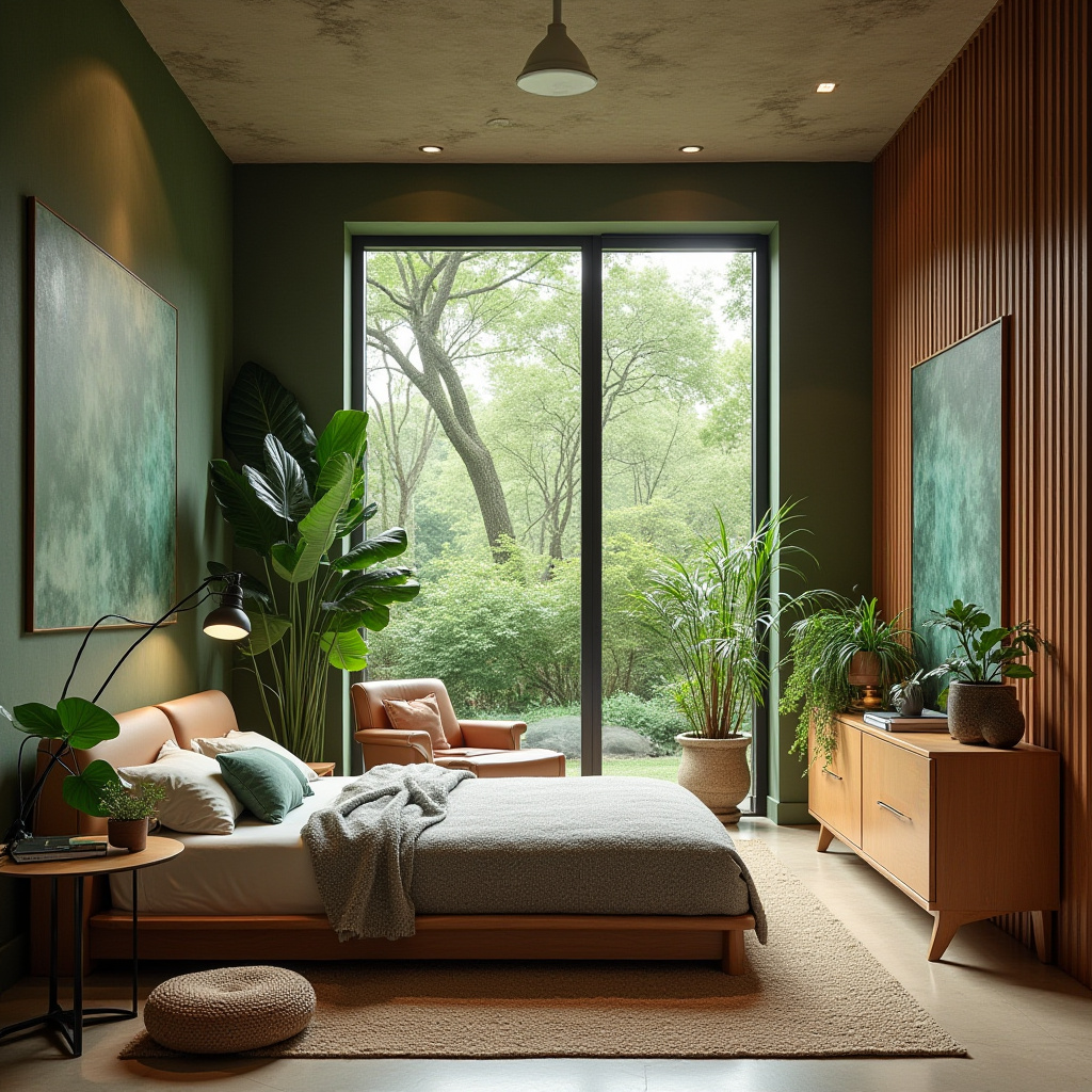 mid century modern bedroom 39