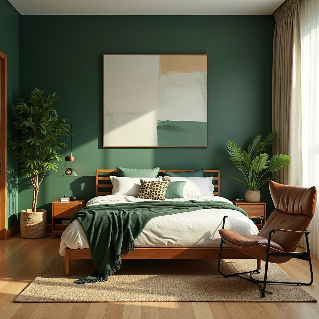 mid century modern bedroom decor 10