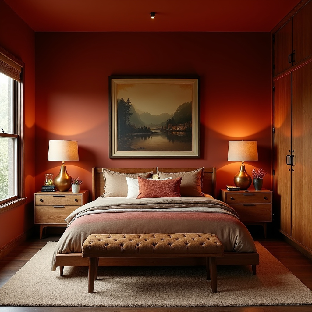mid century modern bedroom decor 20