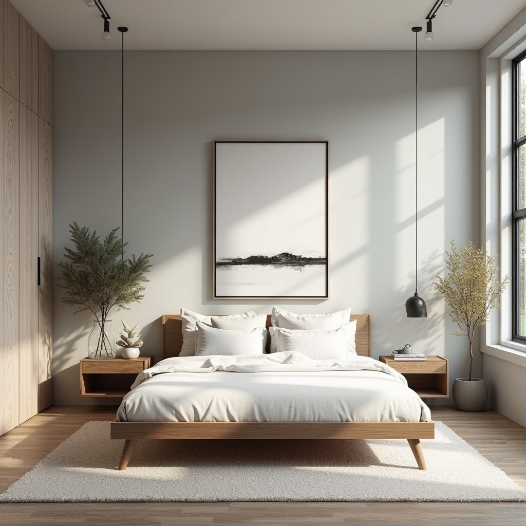 mid century modern bedroom decor 23