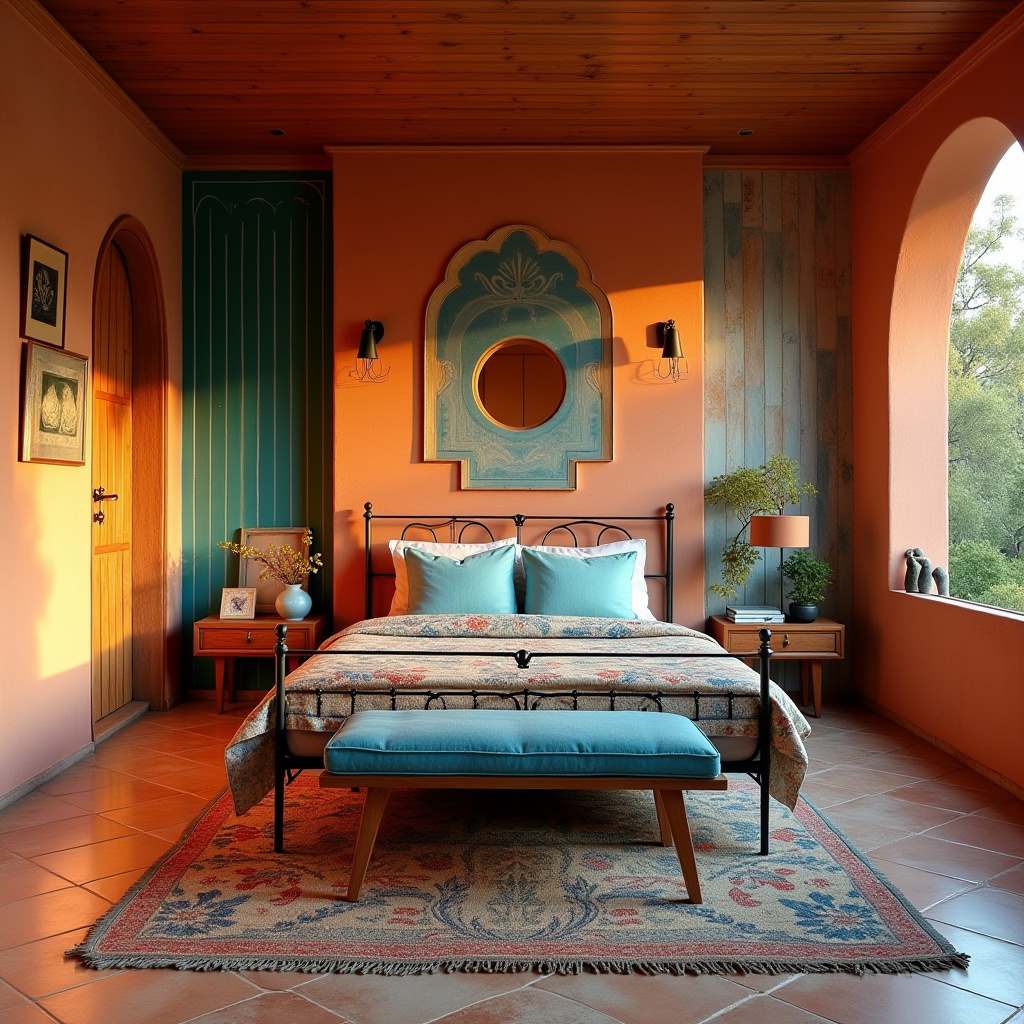 mid century modern bedroom decor 25