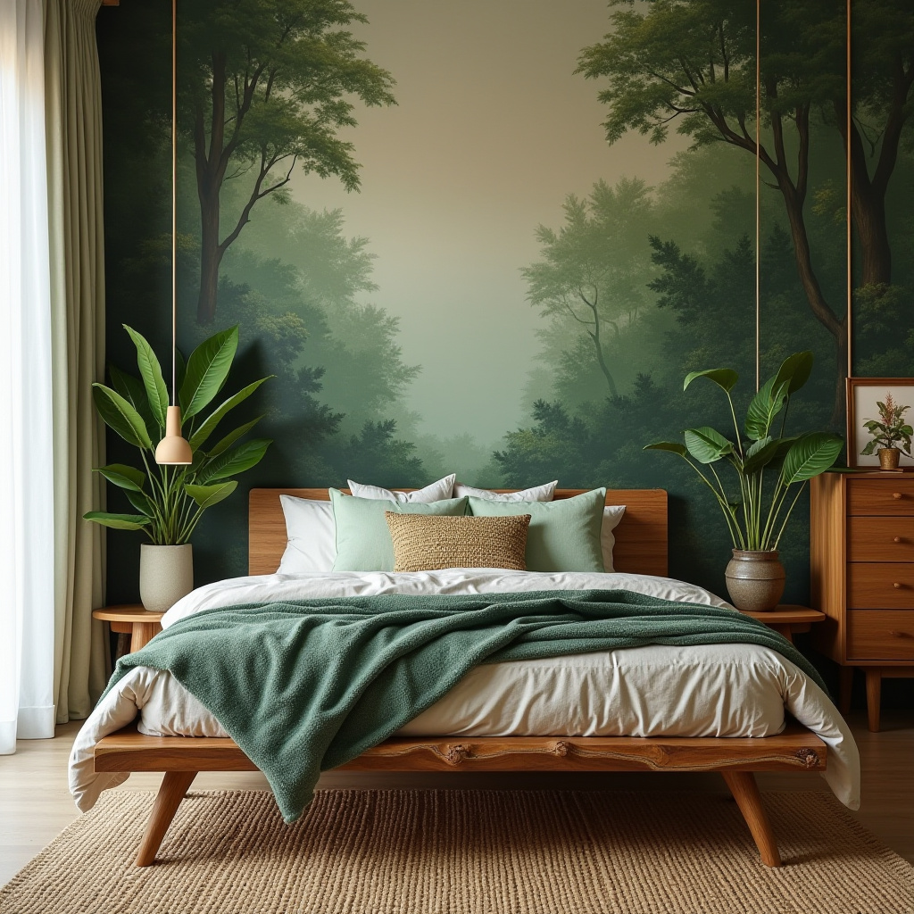 mid century modern bedroom decor 29