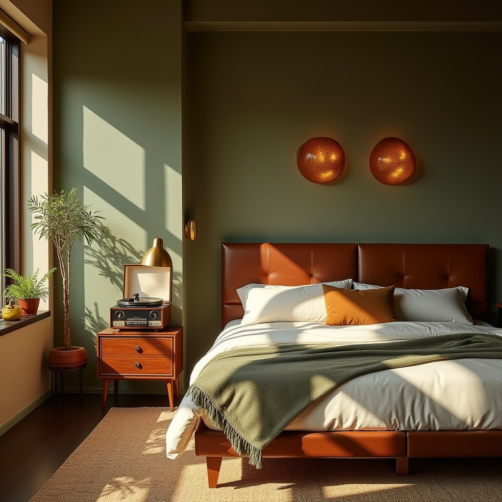 mid century modern bedroom decor 6
