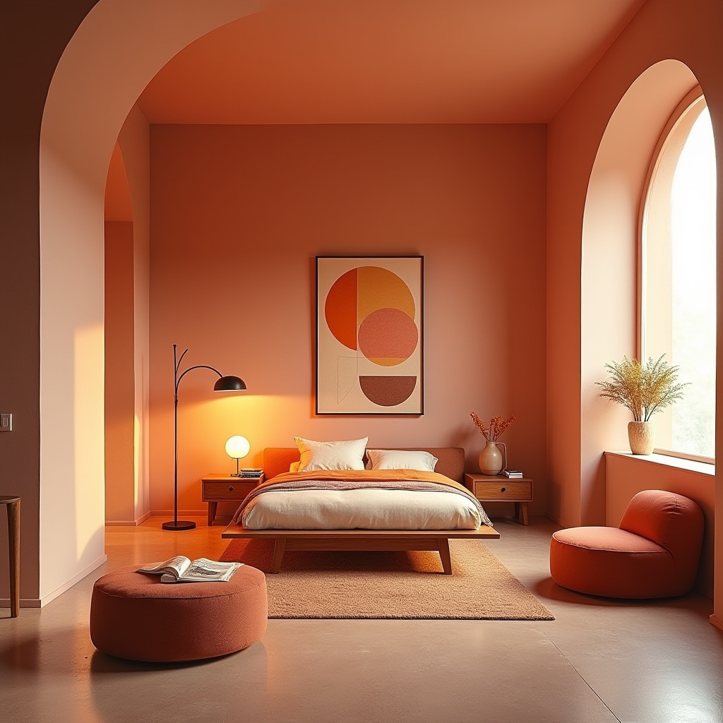 mid century modern bedroom decor 7