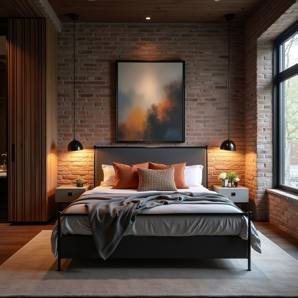 mid century modern eclectic bedroom 11
