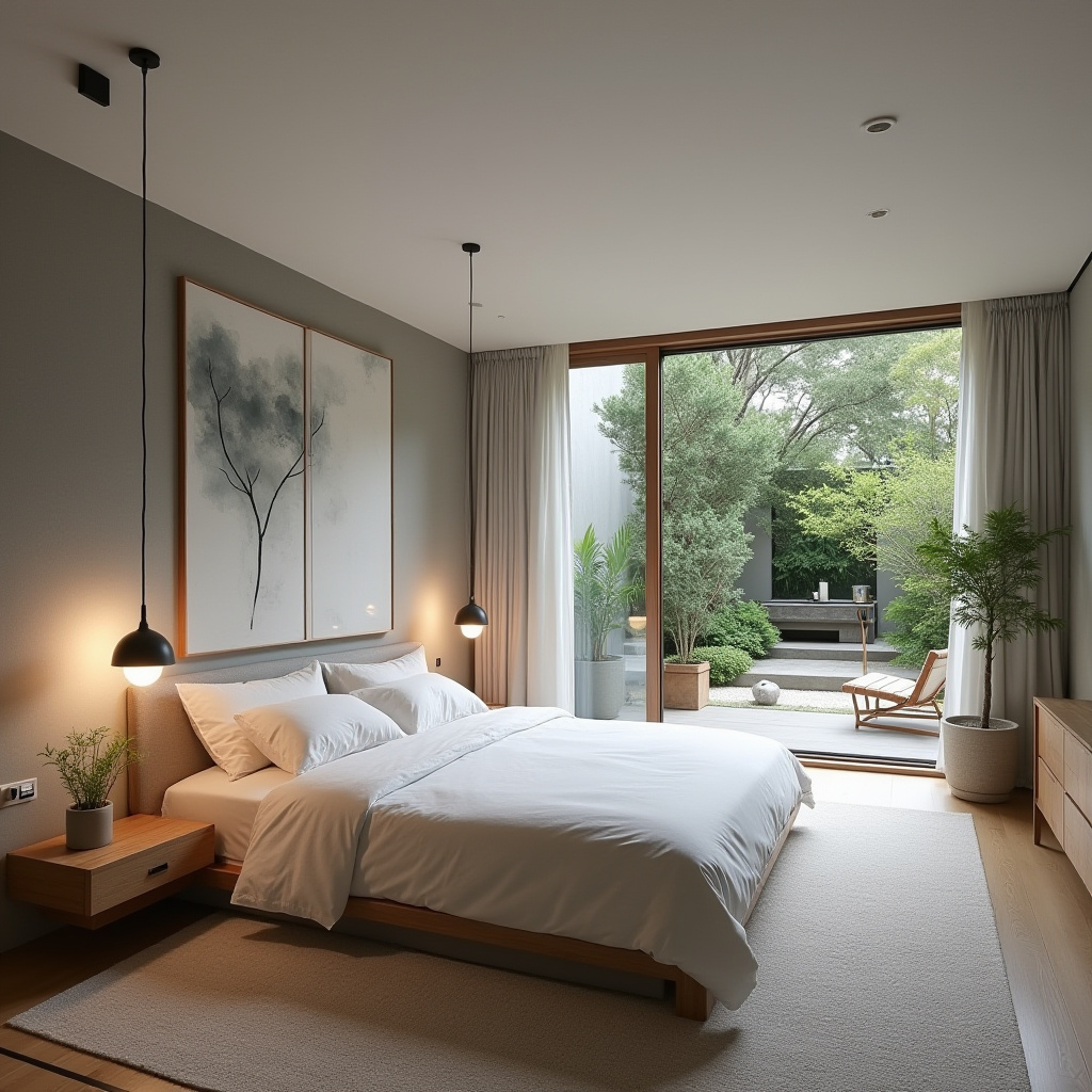 mid century modern eclectic bedroom 19