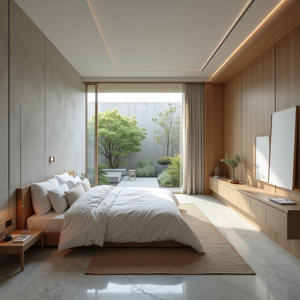 mid century modern eclectic bedroom 20