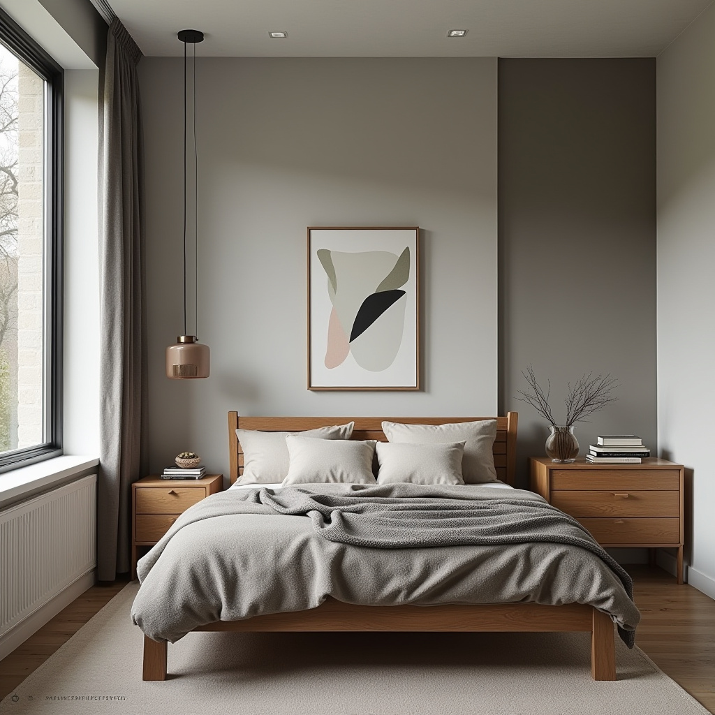 mid century modern eclectic bedroom 26