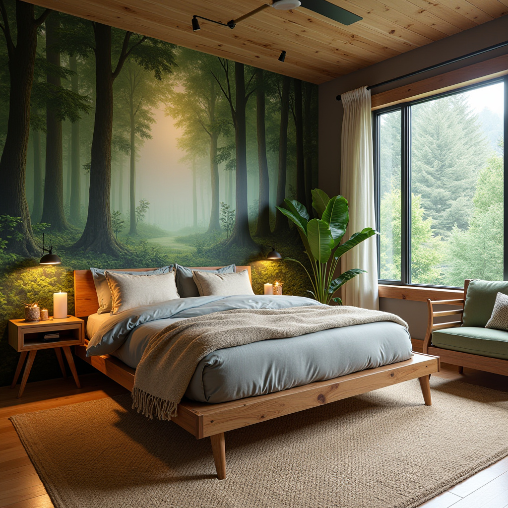 mid century modern eclectic bedroom 33