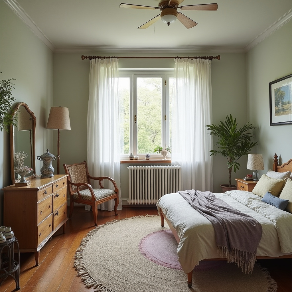 mid century modern eclectic bedroom 38