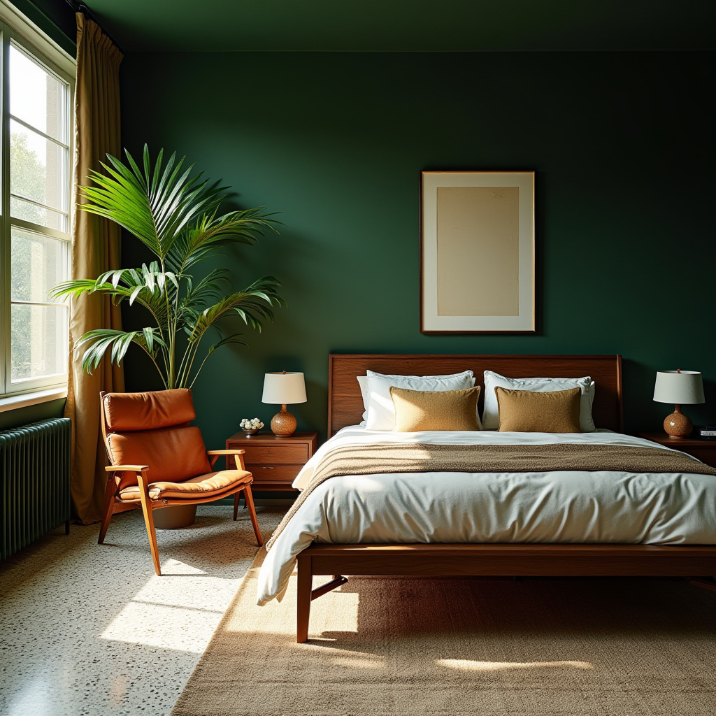 mid century modern eclectic bedroom 4