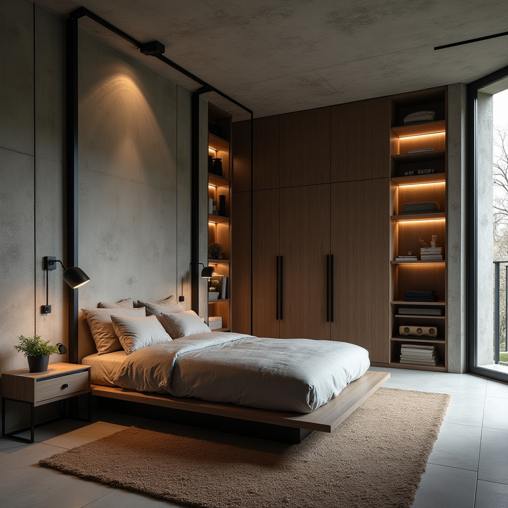 modern L‑shaped bedroom wardrobe design 10