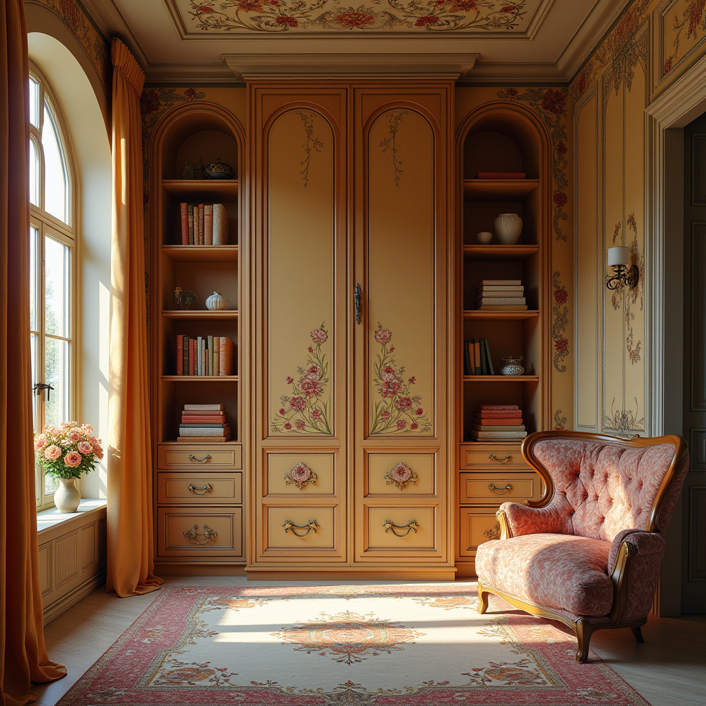 modern L‑shaped bedroom wardrobe design 39