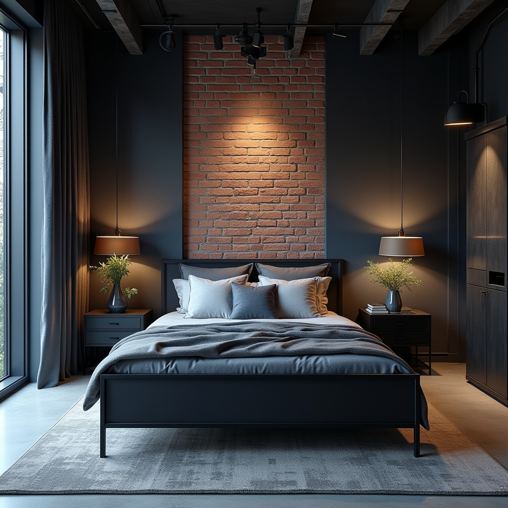 modern Scandinavian bedroom 17