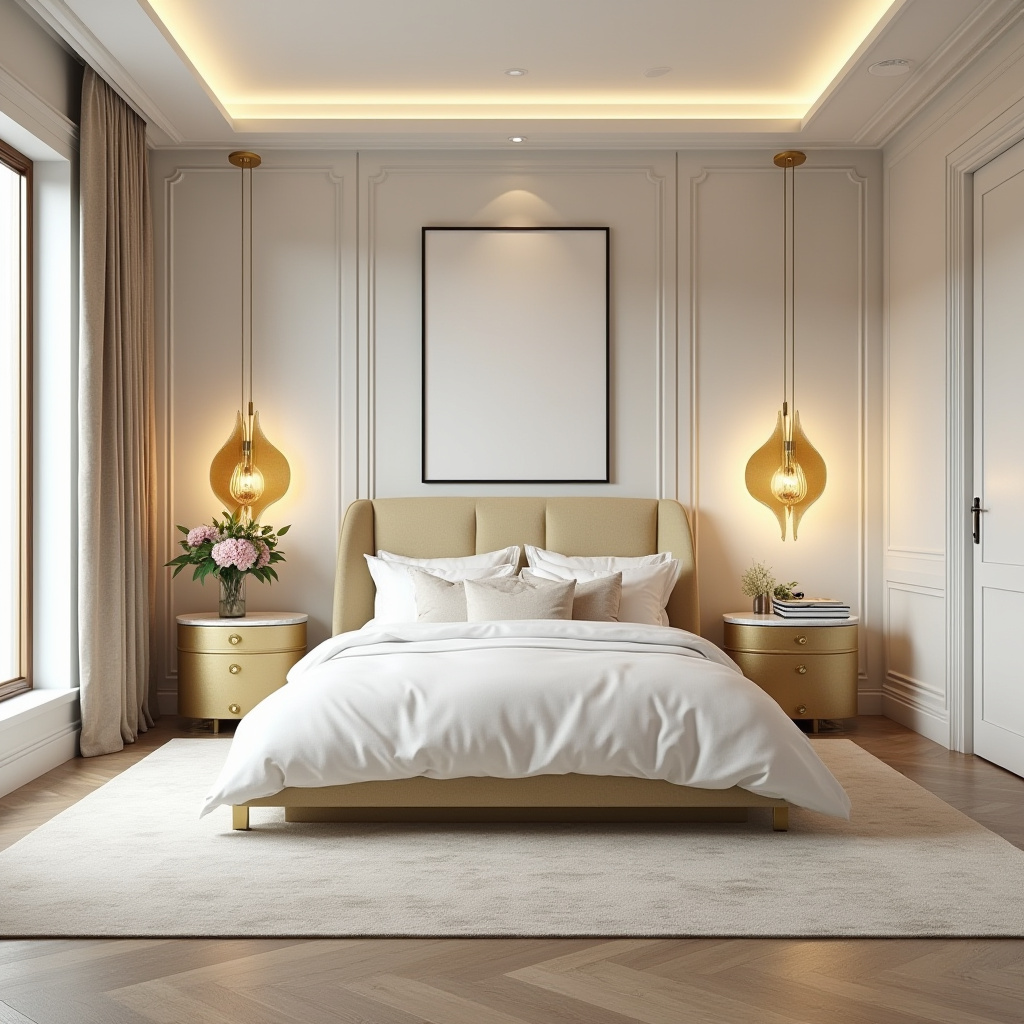 modern Scandinavian bedroom 21