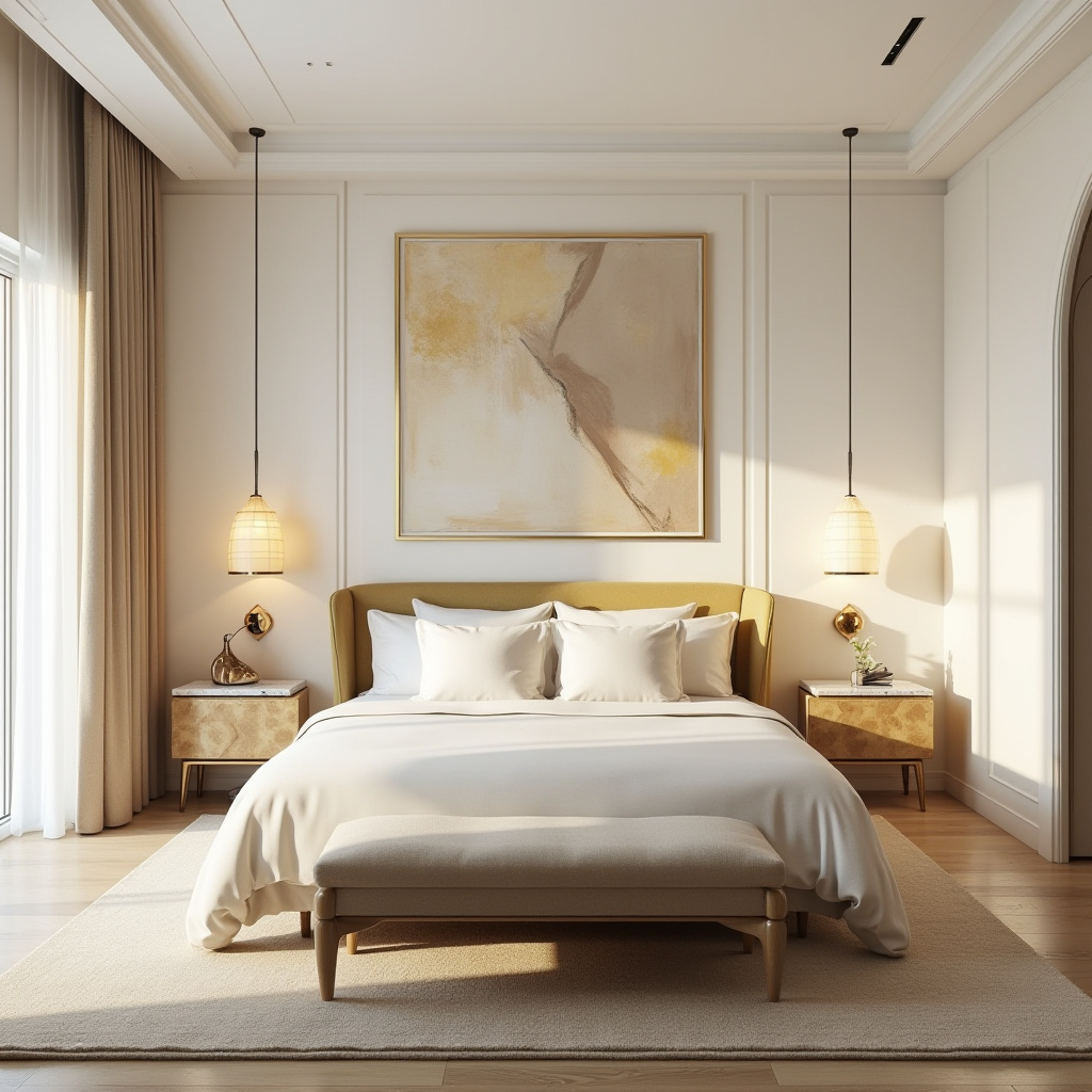 modern Scandinavian bedroom 22
