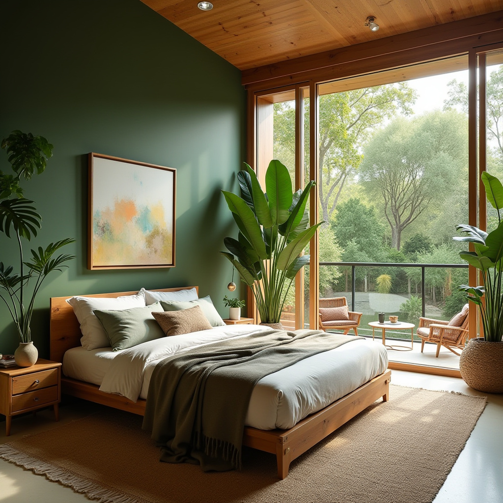 modern Scandinavian bedroom 27