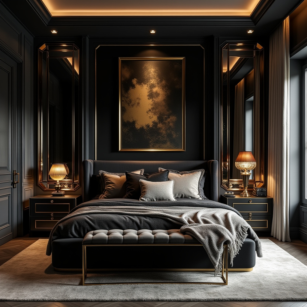 modern Scandinavian bedroom 36