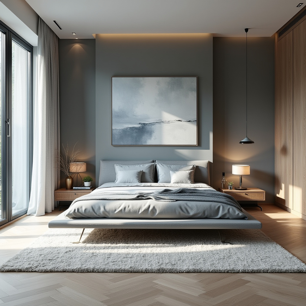 modern Scandinavian bedroom 6