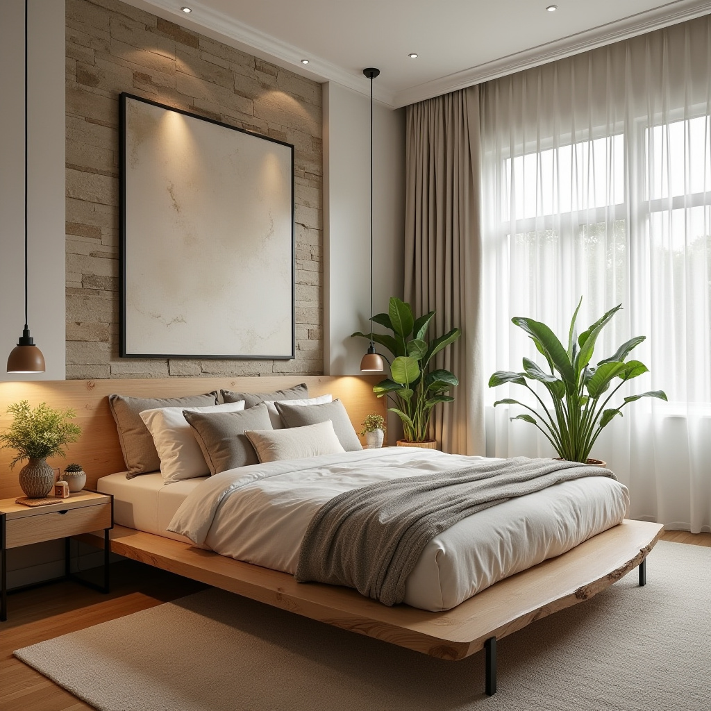 modern Scandinavian bedroom 8