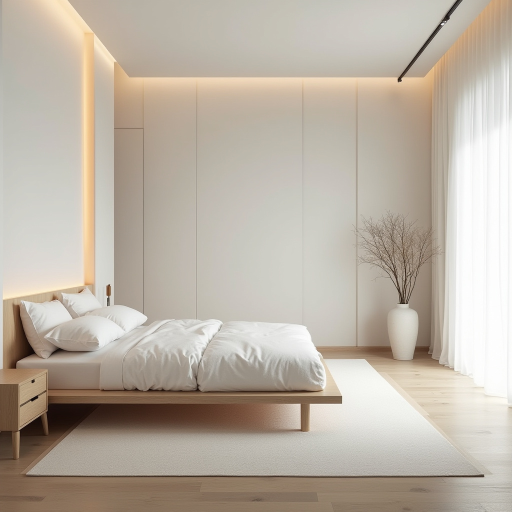 modern Scandinavian bedroom 9