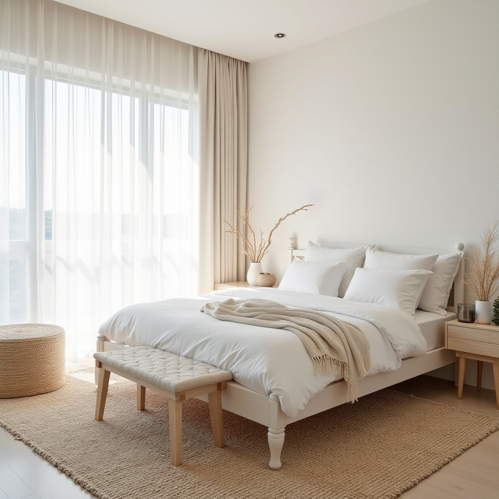 modern aesthetic bedroom inspo 13