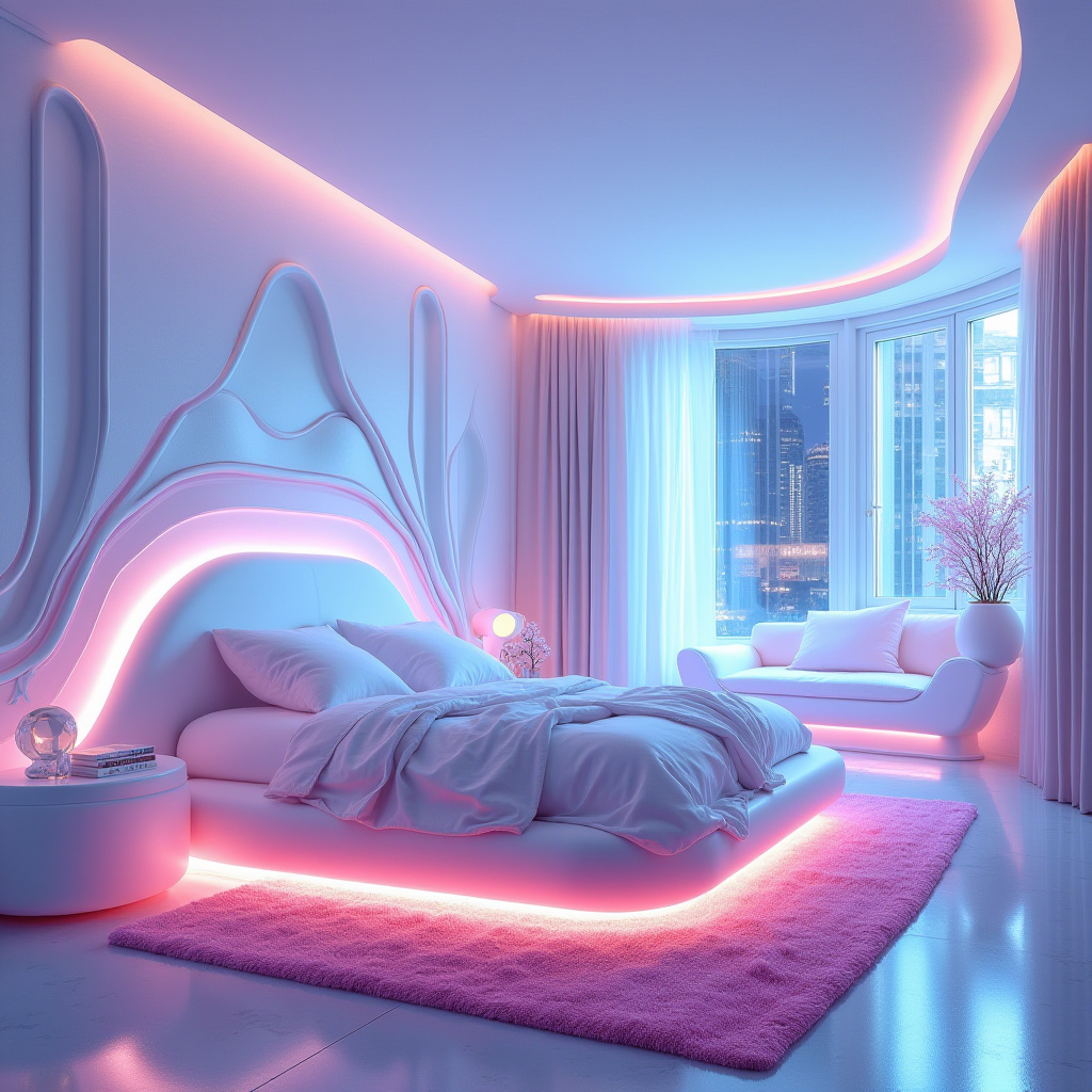 modern aesthetic bedroom inspo 21