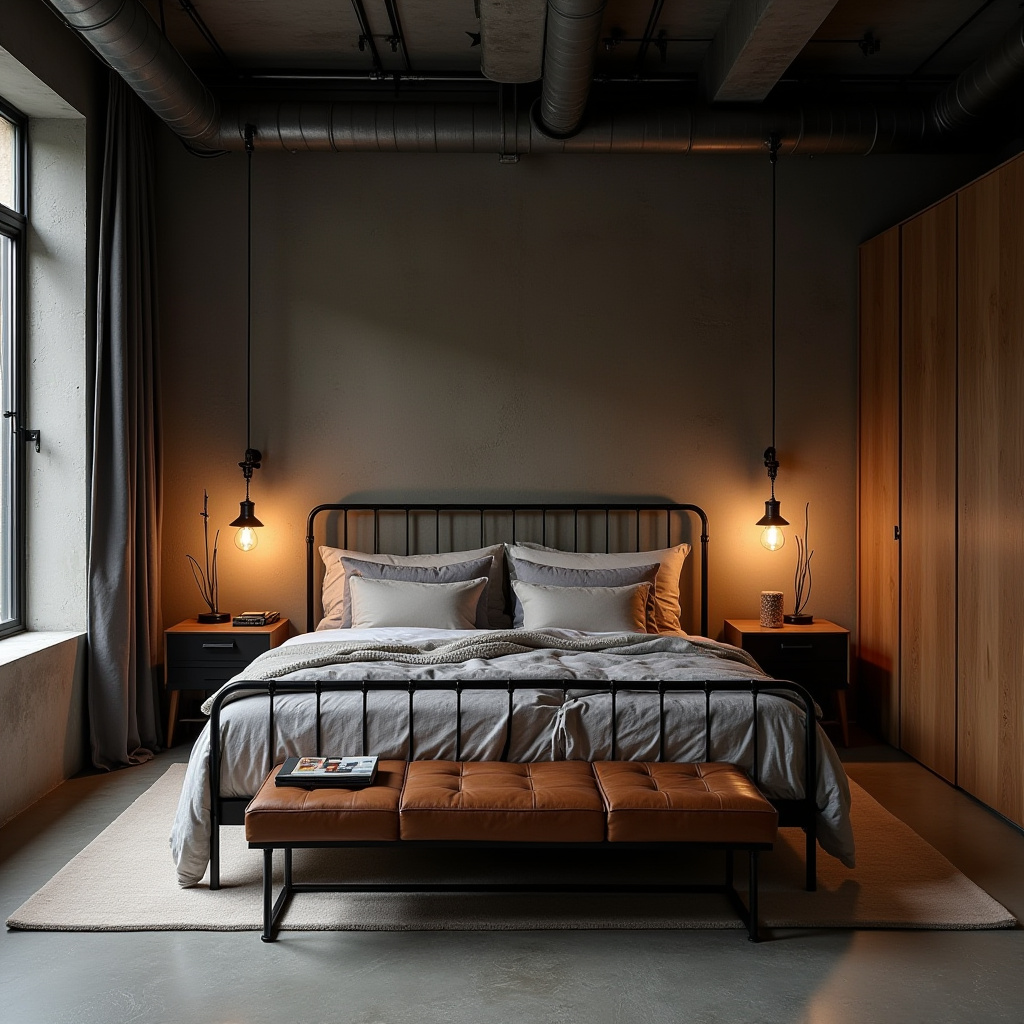modern aesthetic bedroom inspo 26