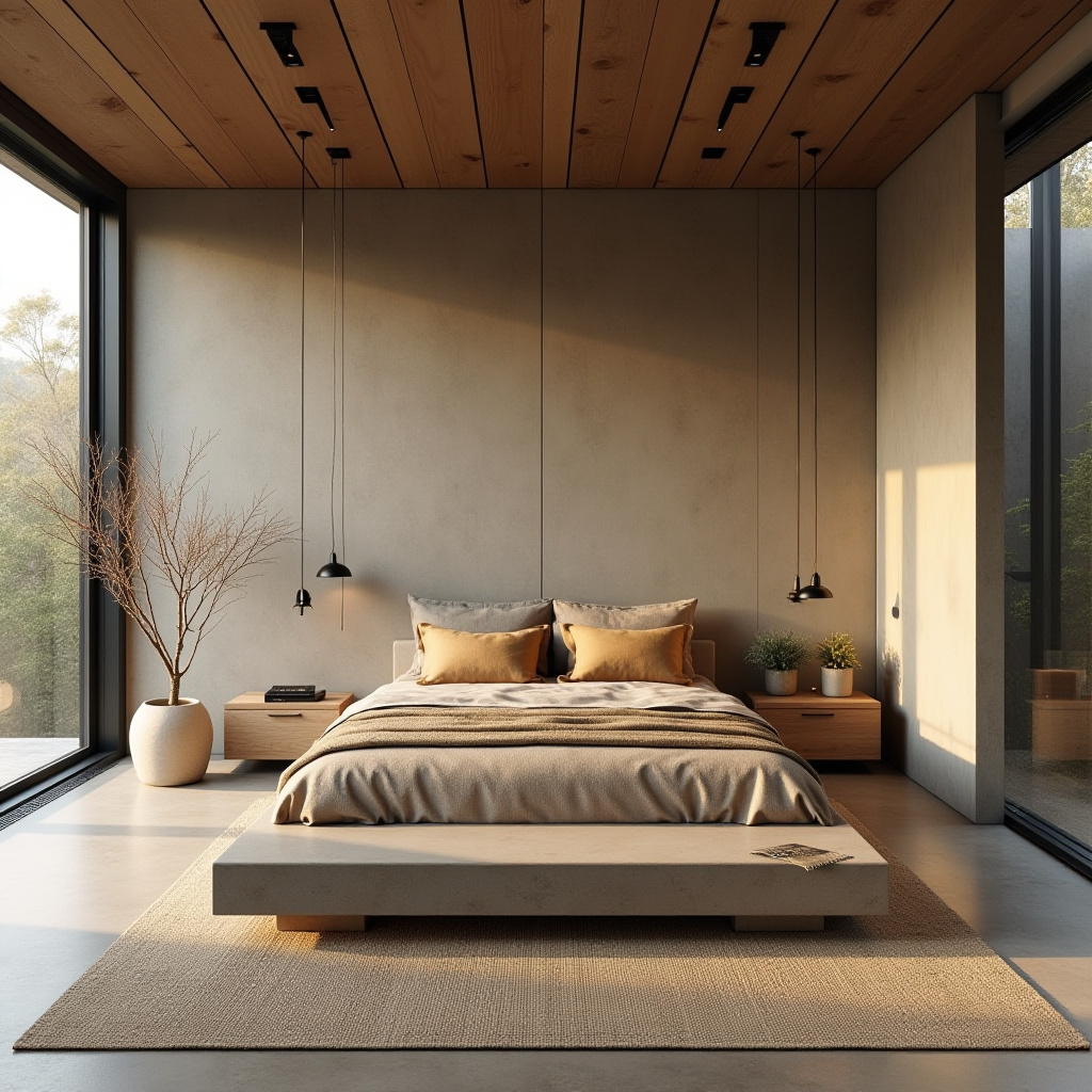 modern aesthetic bedroom inspo 31