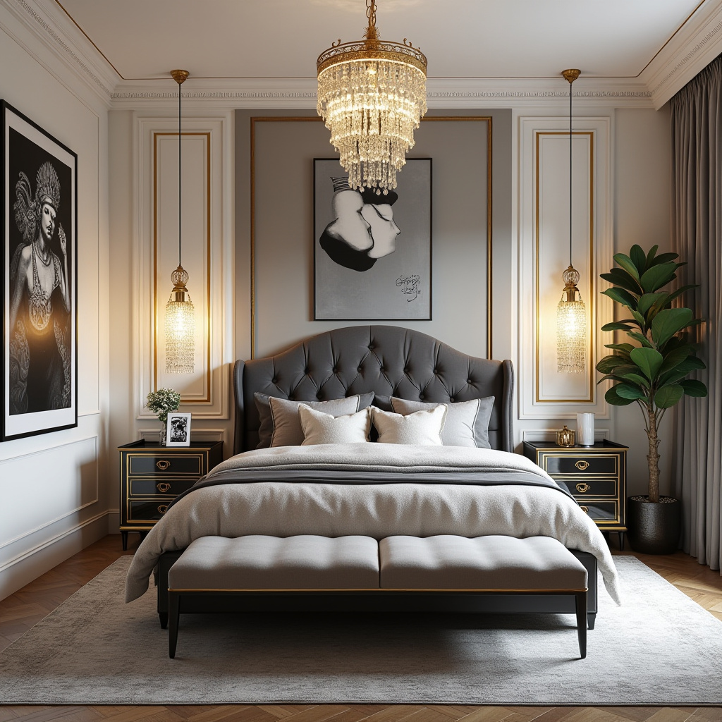 modern aesthetic bedroom inspo 33
