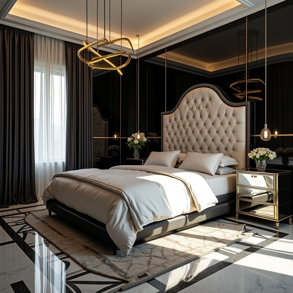 modern art deco bedroom ideas 13