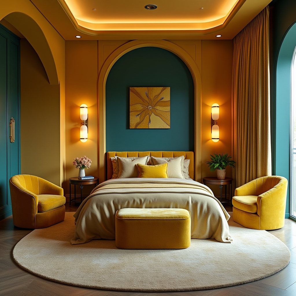 modern art deco bedroom ideas 27