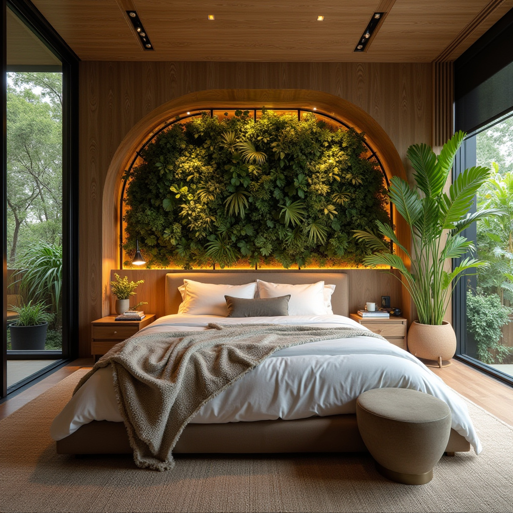 modern bedroom LED panel design 14