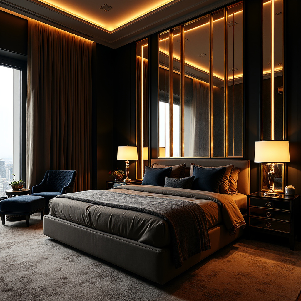 modern bedroom LED panel design 31
