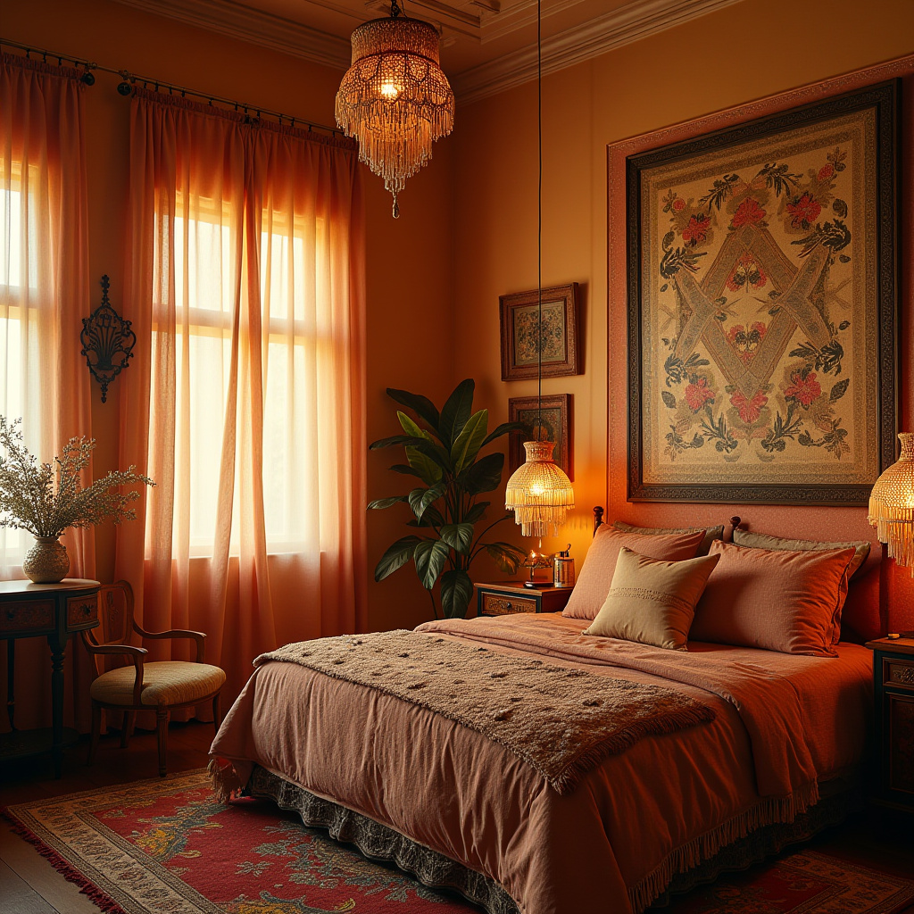 modern bedroom LED panel design 33