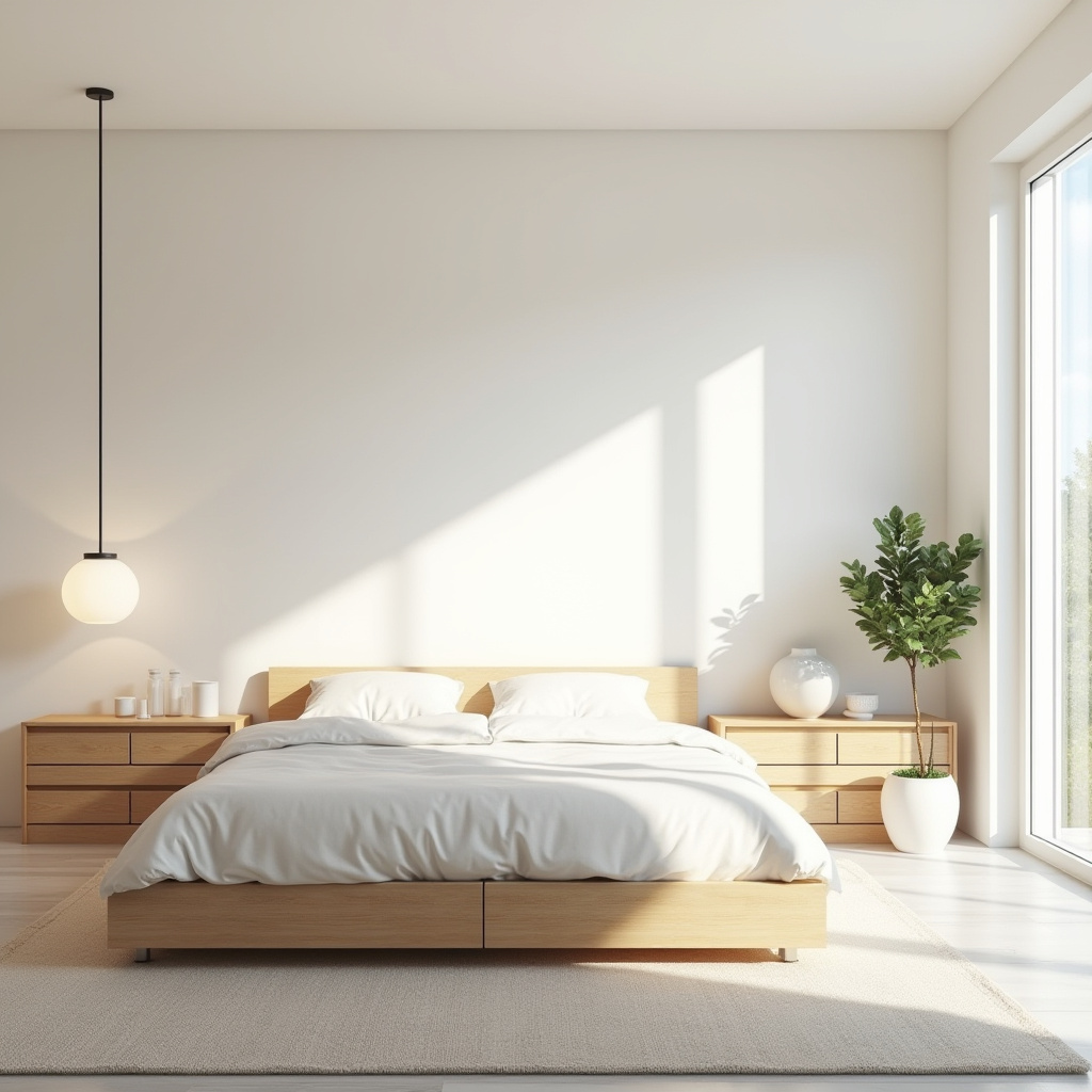 modern bedroom LED panel design 35