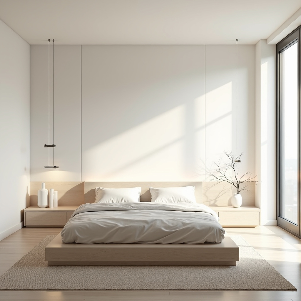 modern bedroom LED panel design 36
