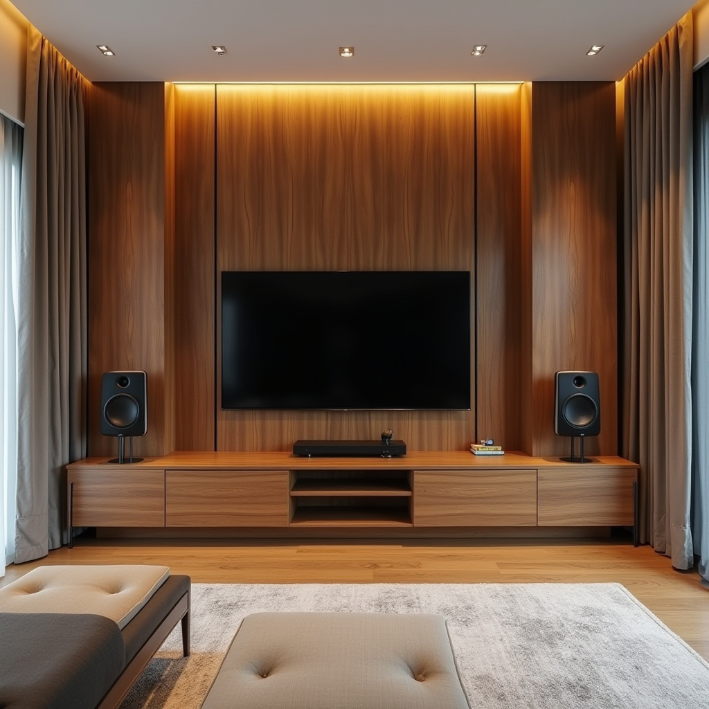 modern bedroom TV unit design 11