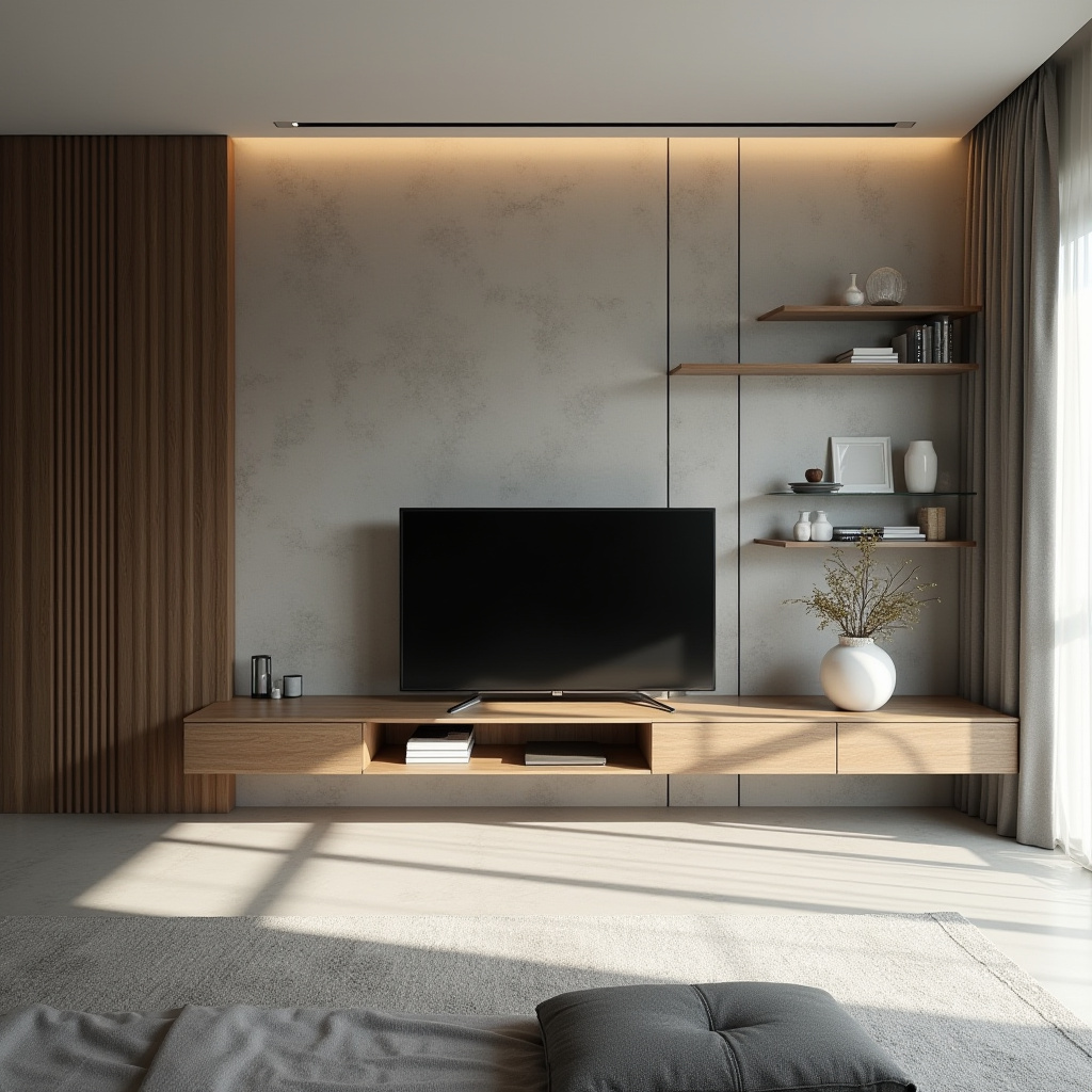 modern bedroom TV unit design 13
