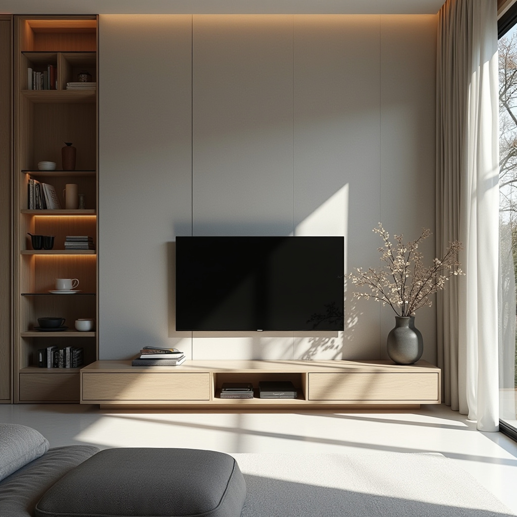 modern bedroom TV unit design 14