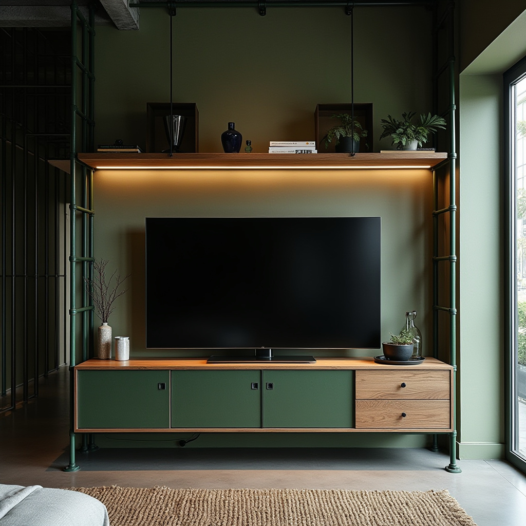 modern bedroom TV unit design 16