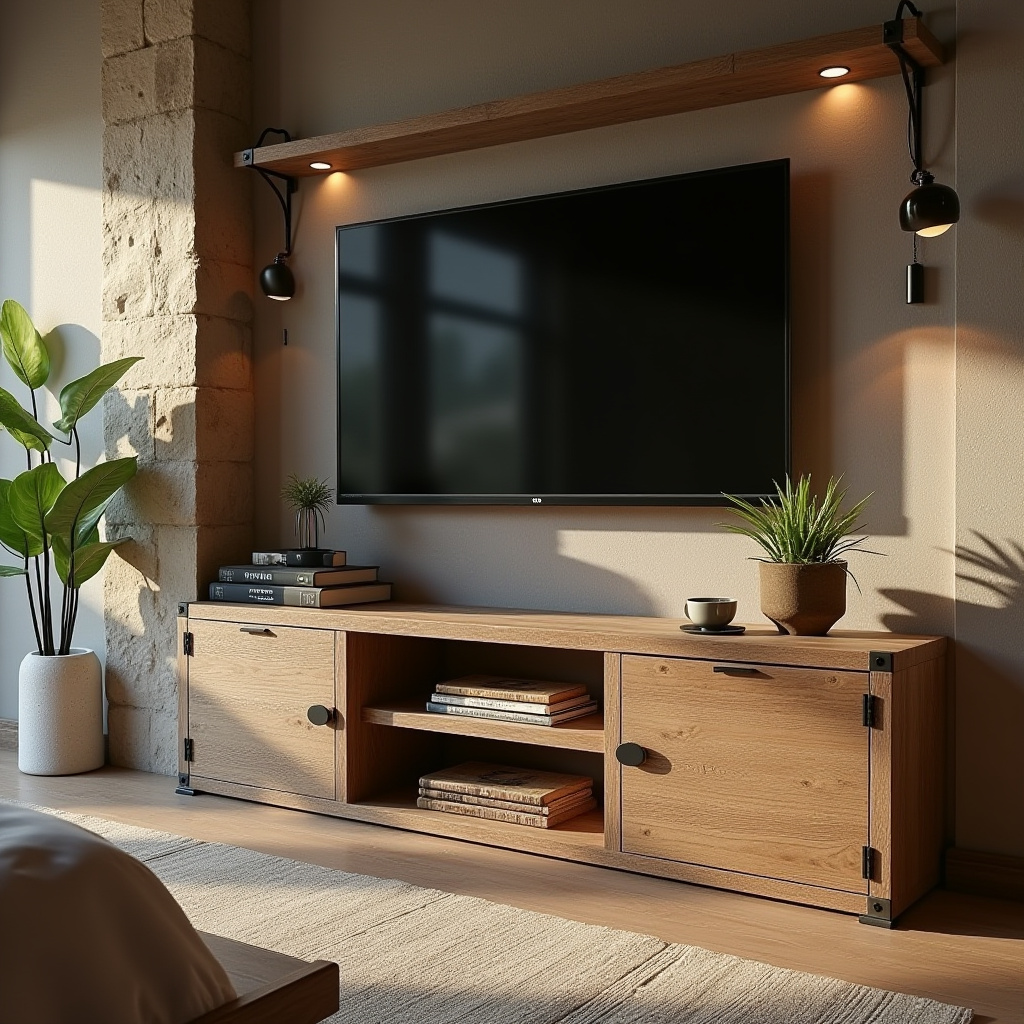 modern bedroom TV unit design 29