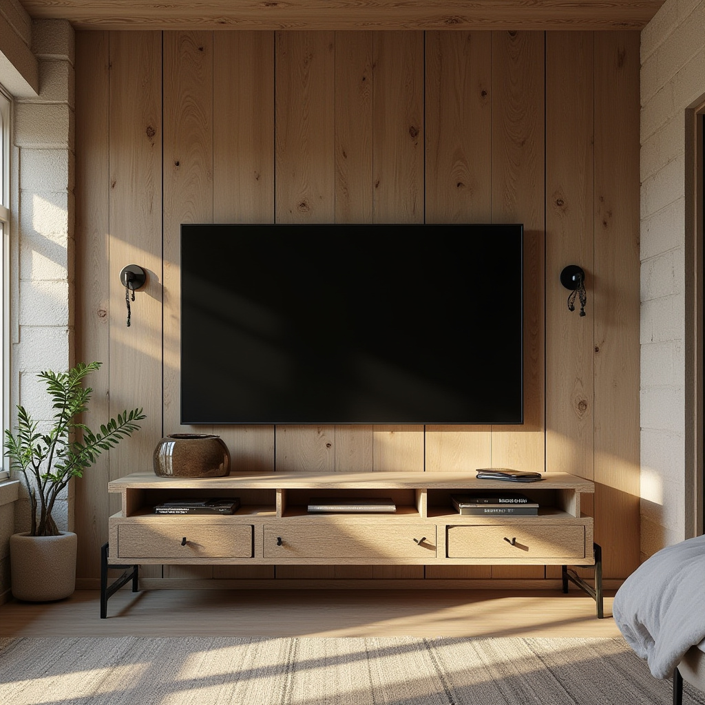 modern bedroom TV unit design 30