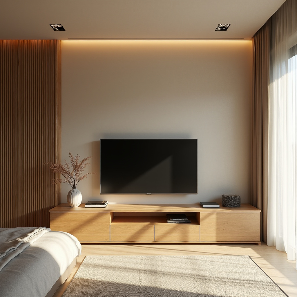 modern bedroom TV unit design 32