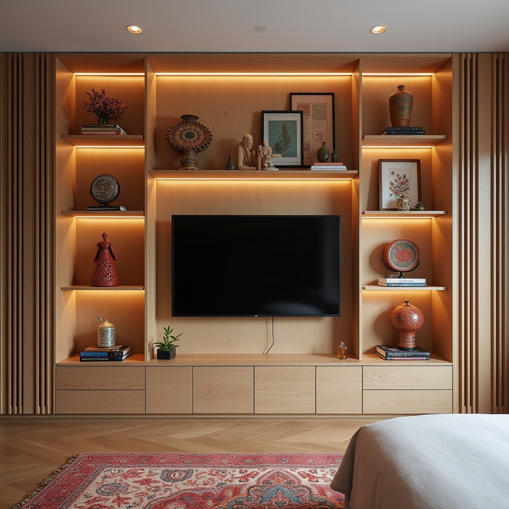 modern bedroom TV unit design 39
